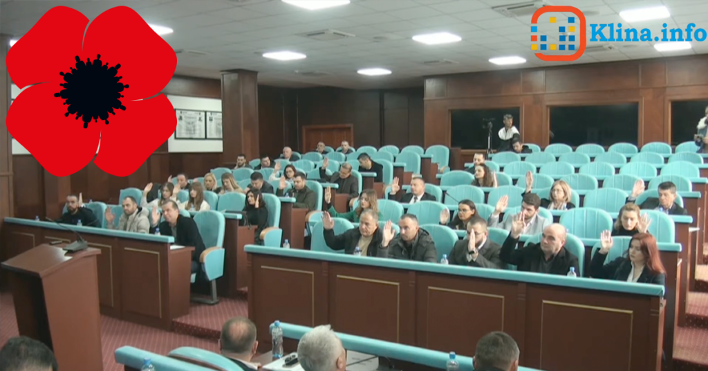 Kuvendi Komunal i Klinës mbështet unanimisht kërkesën që lulëkuqja me ...
